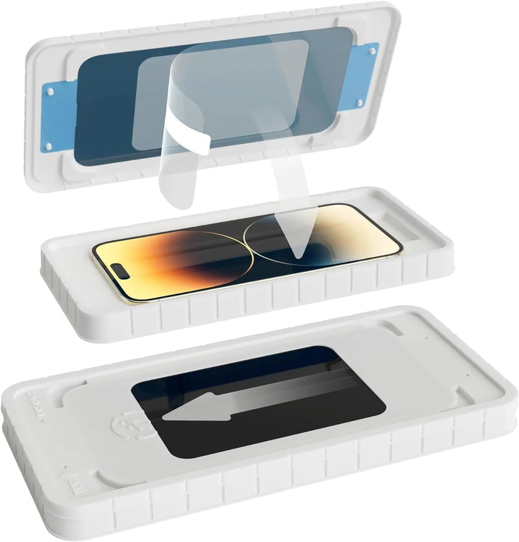 iPhone 16 Pro Max Case with Privacy Glass Screen Protector for Enhanced Security