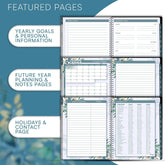 Aesthetic Spiral Planner for Academic Year July 2024 - June 2025