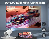 Mini 4K Projector with HD Quality and Compact Design