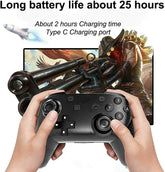 Ergonomic Wireless Gamepad Controller for Console and PC Gaming