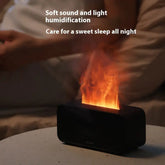 Portable USB Flame Diffuser for Home or Office Aromatherapy