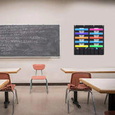 File Organizer with 10 Pockets for Storing Documents and Office Supplies