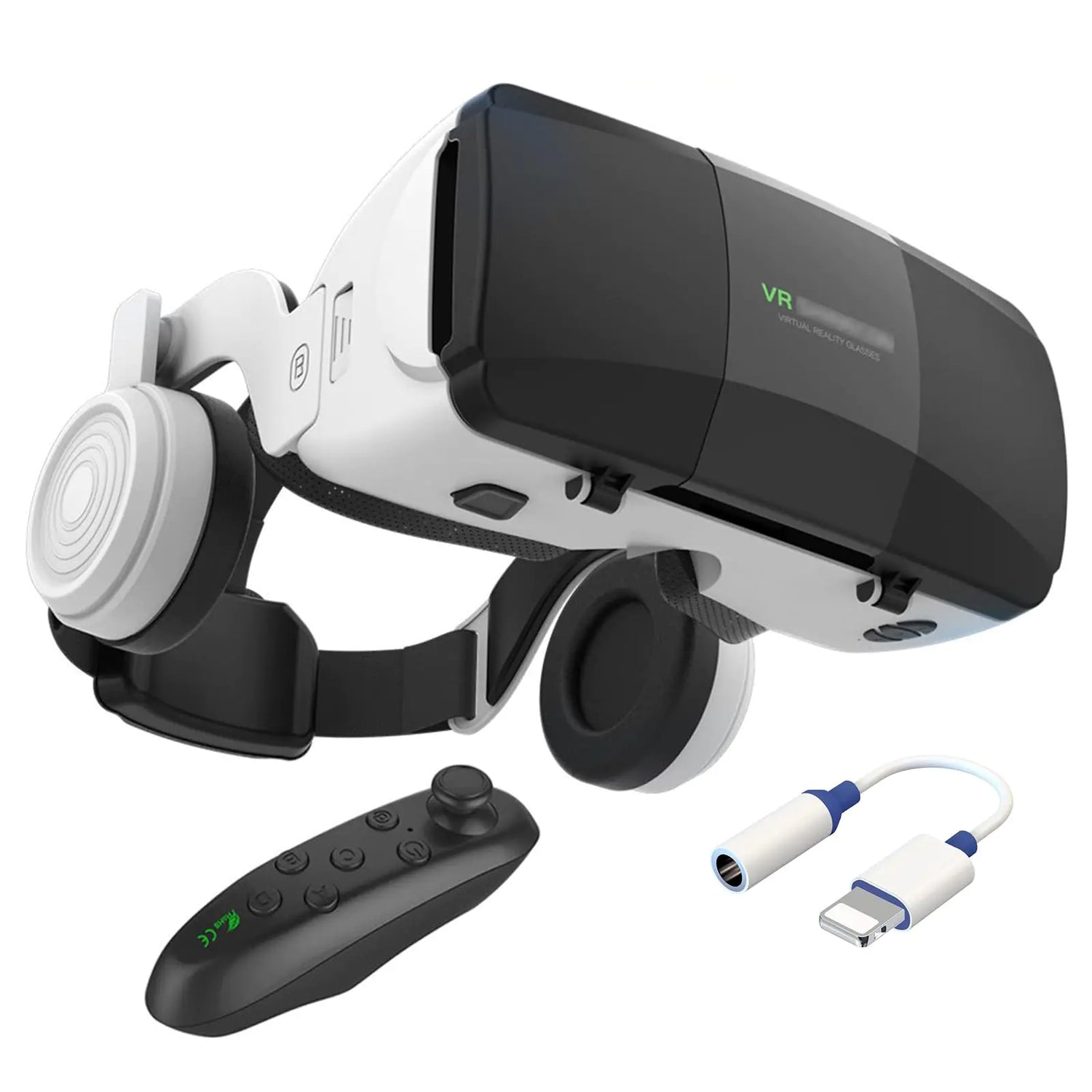 Virtual Reality Headset 2023 with Controller and Headphones for iOS and Android