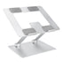 Amazon Basics Adjustable Foldable Laptop Stand in Silver