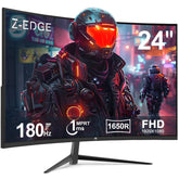 Z-Edge 24-inch Curved Gaming Monitor 180Hz Refresh Rate