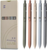 5-Pack Black 0.5mm Gel Pens with Fine Point for Smooth Writing