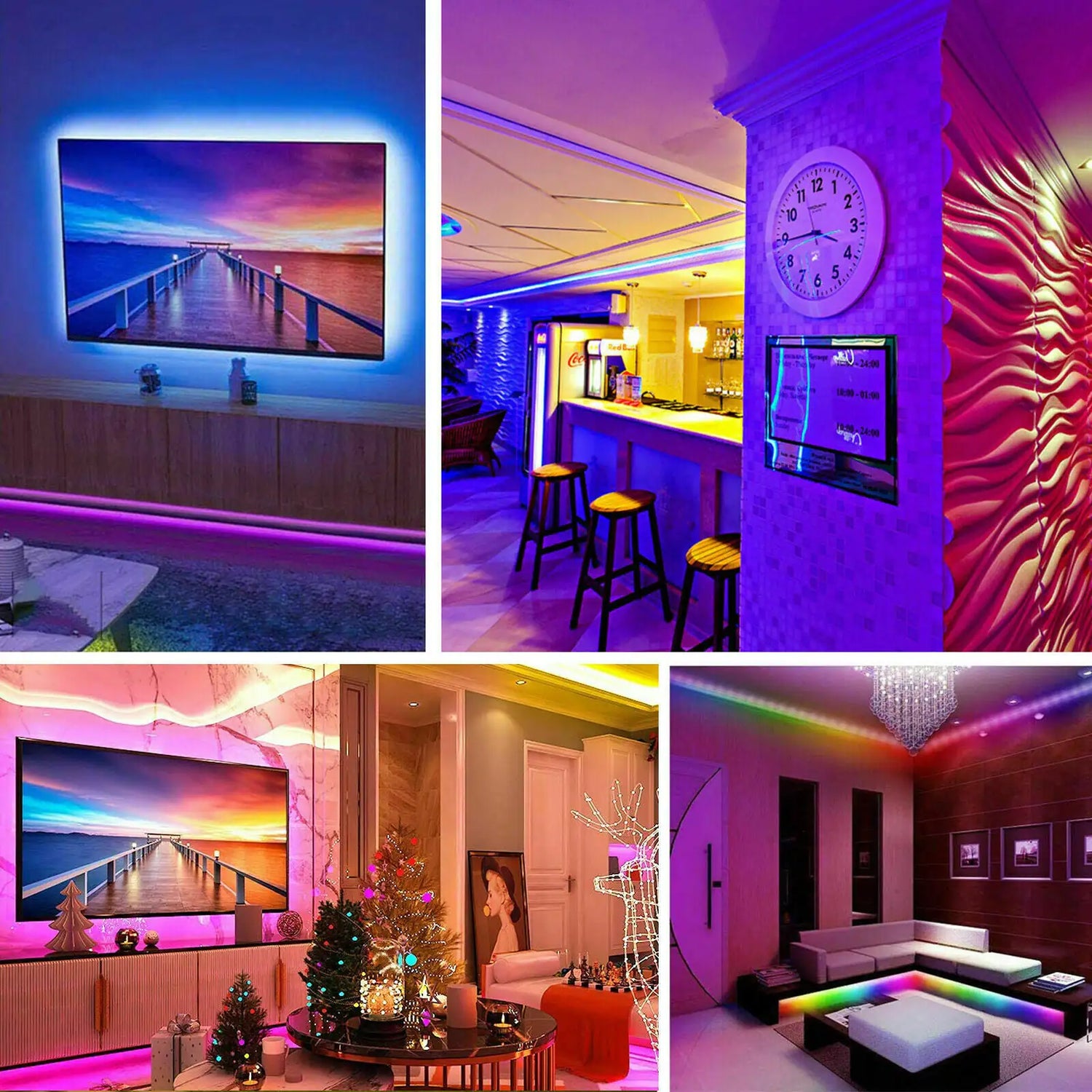 Waterproof LED Strips for Indoor Bedroom Use