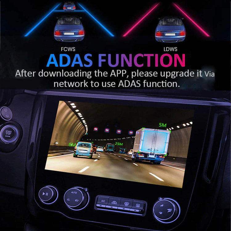 Ultra-Wide Dash Camera 1080P with G-Sensor and Wireless Access