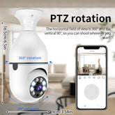 Wi-Fi Enabled IP Light Bulb Camera 1080P with Motion Detection