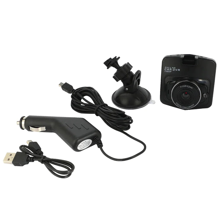Front-Facing Full HD Dash Cam for Cars with G-Sensor