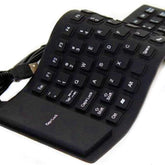 Flexible Silicone Keyboard with USB Connection and Waterproof Protection