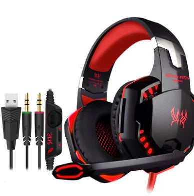 Gaming Headset Over-Ear Headphones Earphones