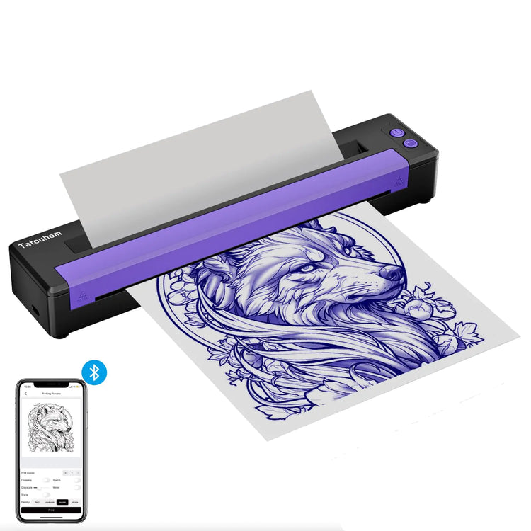 Tattoo Stencil Printer Wireless Model for Professional Use