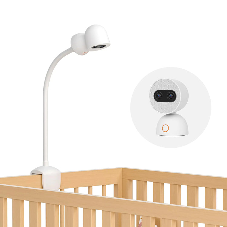 Baby Monitor Clip-On Mount with Flexible Crib Camera Holder for Easy Installation
