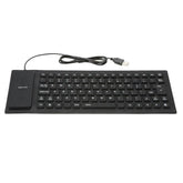 Flexible Silicone Keyboard with USB Connection and Waterproof Protection