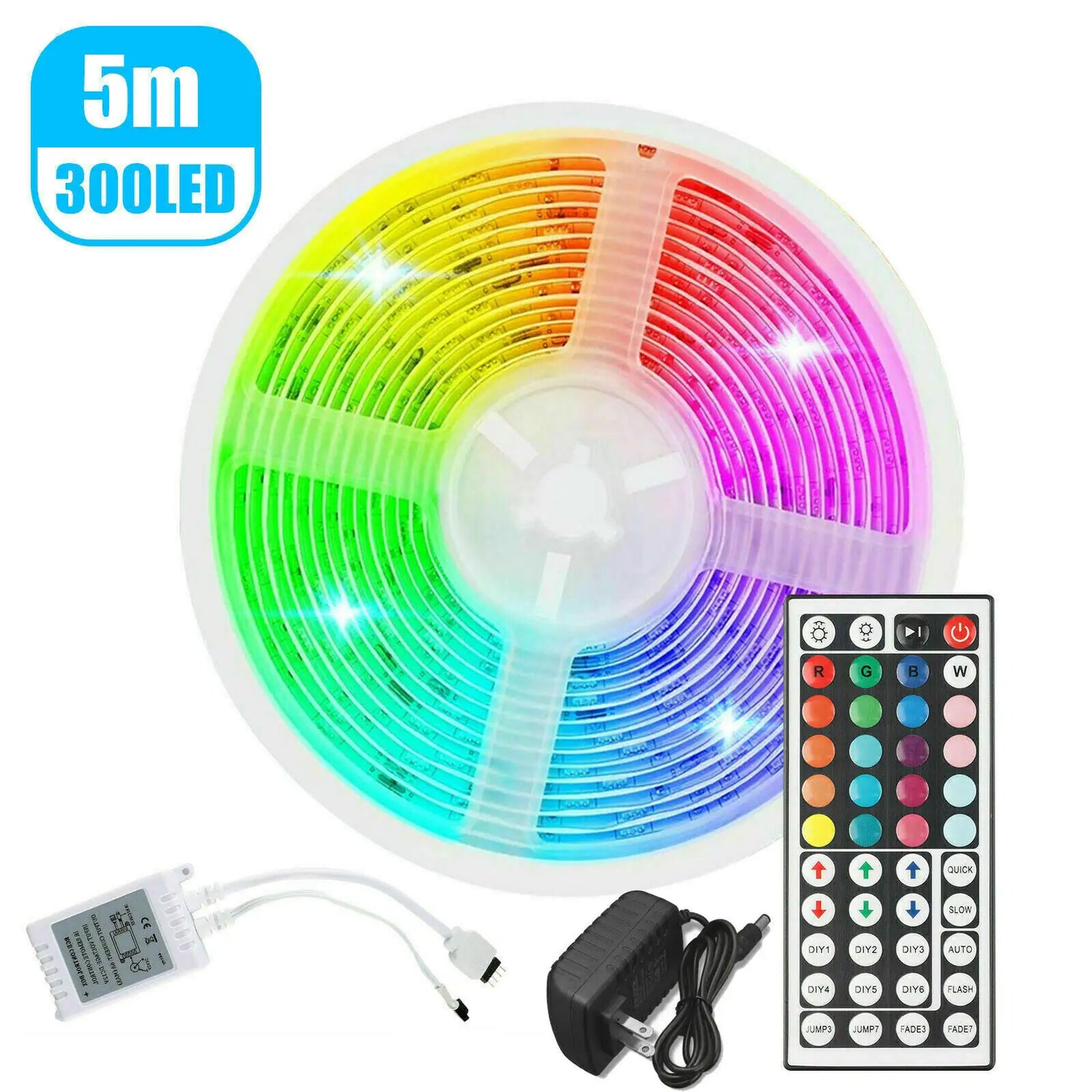 Color Changing LED Strip Lights with Remote
