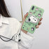Cute Snoopy Phone Case with Built-in Stand and Screen Protector