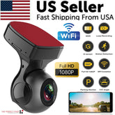 170 Degree WiFi Dash Cam HD 1080P with G-Sensor