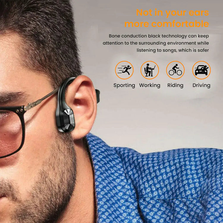 Bluetooth Headset Wireless with High-Quality Audio and Extended Playtime
