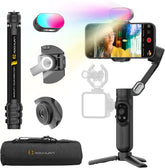 Here’s **1 SEO-friendly ALT tag** for the **AOCHUAN 3-Axis Phone Gimbal w/ RGB Light, Tracking & Tripod**:  `AOCHUAN 3-Axis Phone Gimbal with RGB Light, Object Tracking, and Tripod Stand`