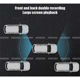 Front-Facing Full HD Dash Cam for Cars with G-Sensor