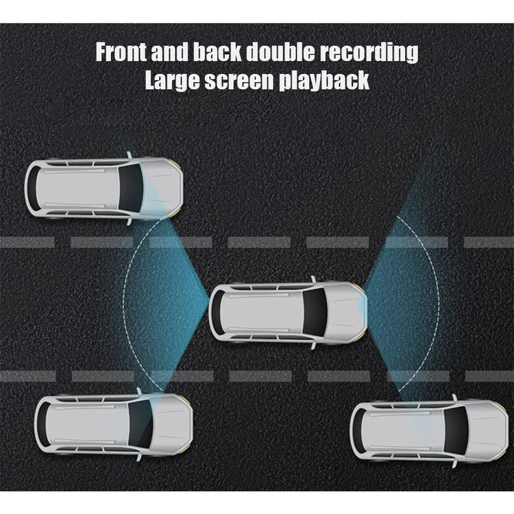 Front-Facing Full HD Dash Cam for Cars with G-Sensor