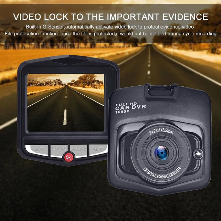 Full HD 1080P Front Dash Cam Car DVR with Loop Recording