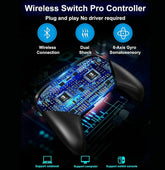 Wireless Gamepad for Multiplayer Console or Mobile Gaming