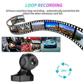 WiFi Car DVR Camera 1080P with G-Sensor and Wide Lens