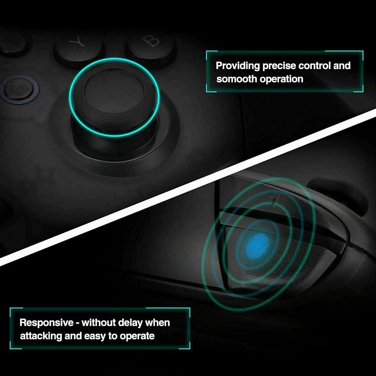Advanced Wireless Gaming Controller with Joystick and Motion Support